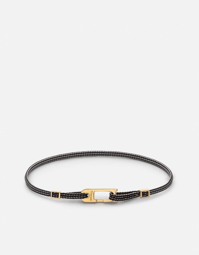 Miansai Men's 4mm ID Chain Bracelet, Gold Vermeil, Size M