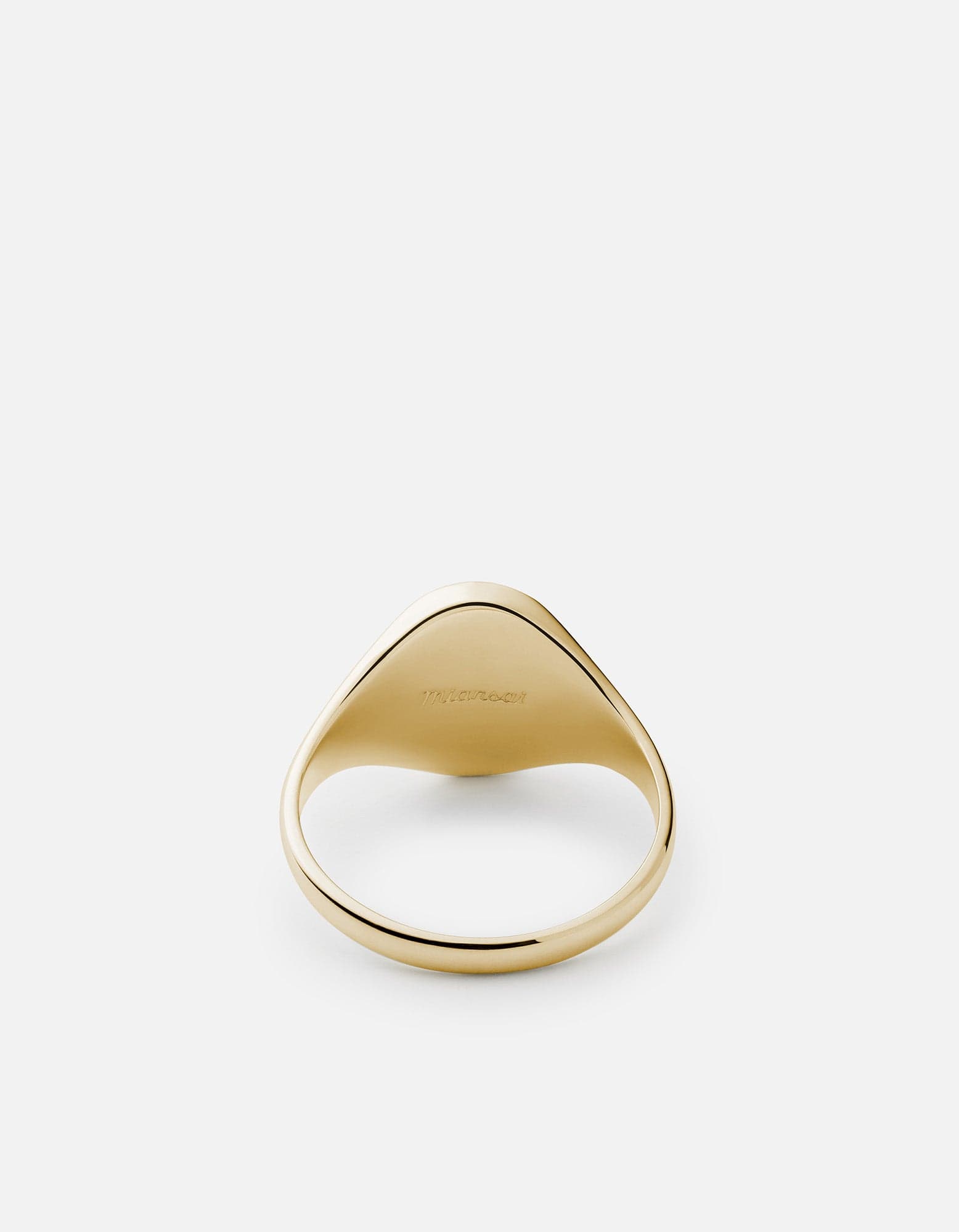 Heritage Ring, Gold Vermeil w/Enamel, Polished | Men's Rings | Miansai