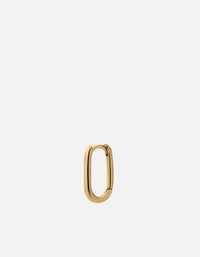 Miansai Earrings Zion Huggie Earring, Gold Vermeil Polished Gold / Single