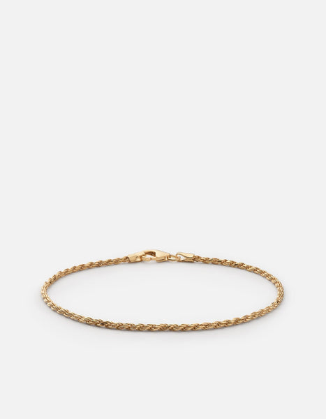 Rope Chain Bracelet, Gold Vermeil | Men's Bracelets | Miansai