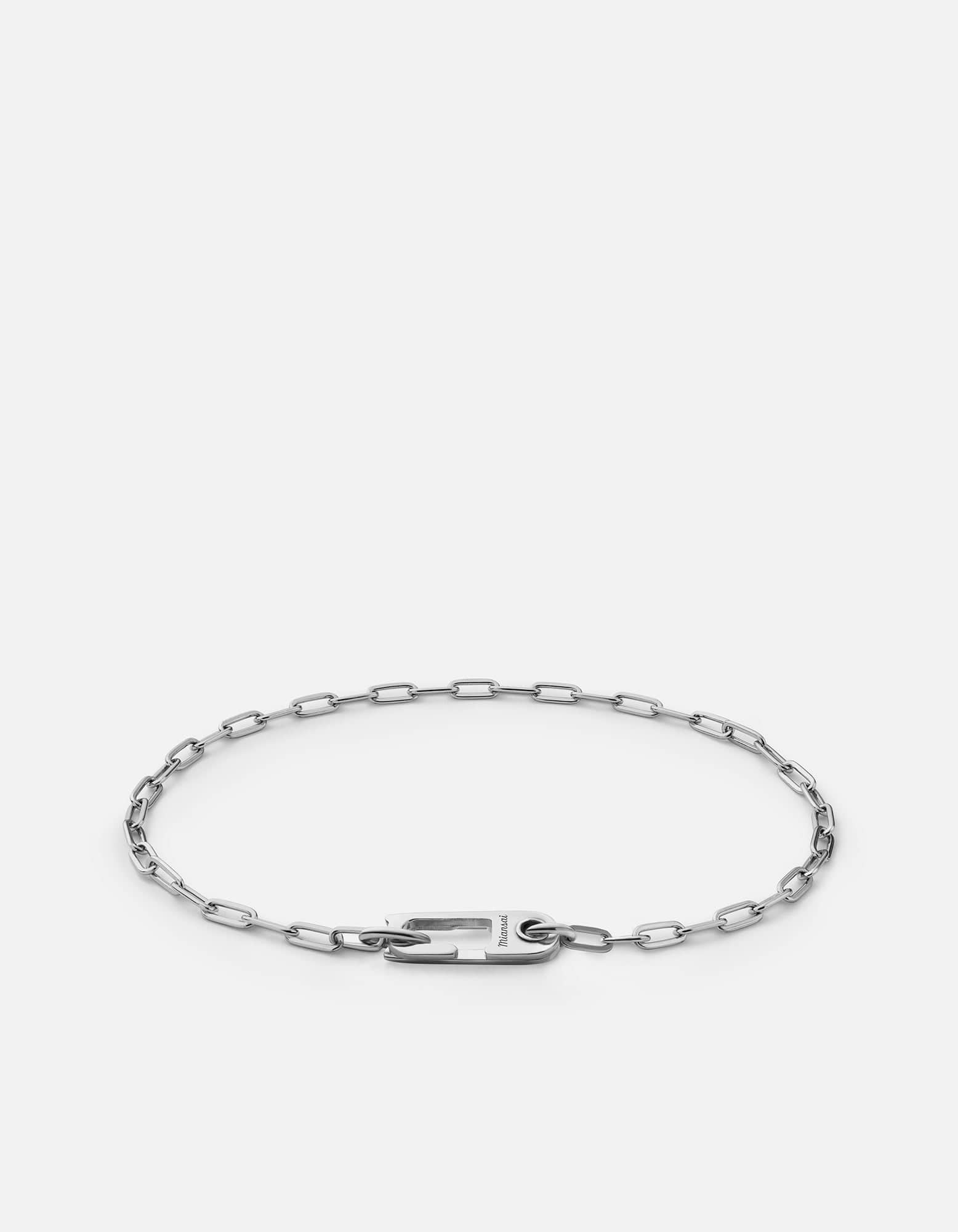 Annex Volt Link Bracelet, Sterling | | Bracelets Men\'s Silver Miansai
