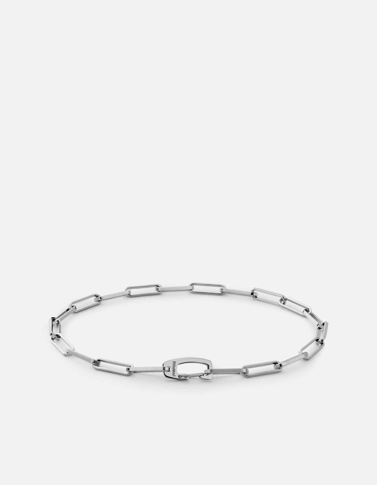 Miansai Men's Clip Volt Link Bracelet, Sterling Silver, Size M