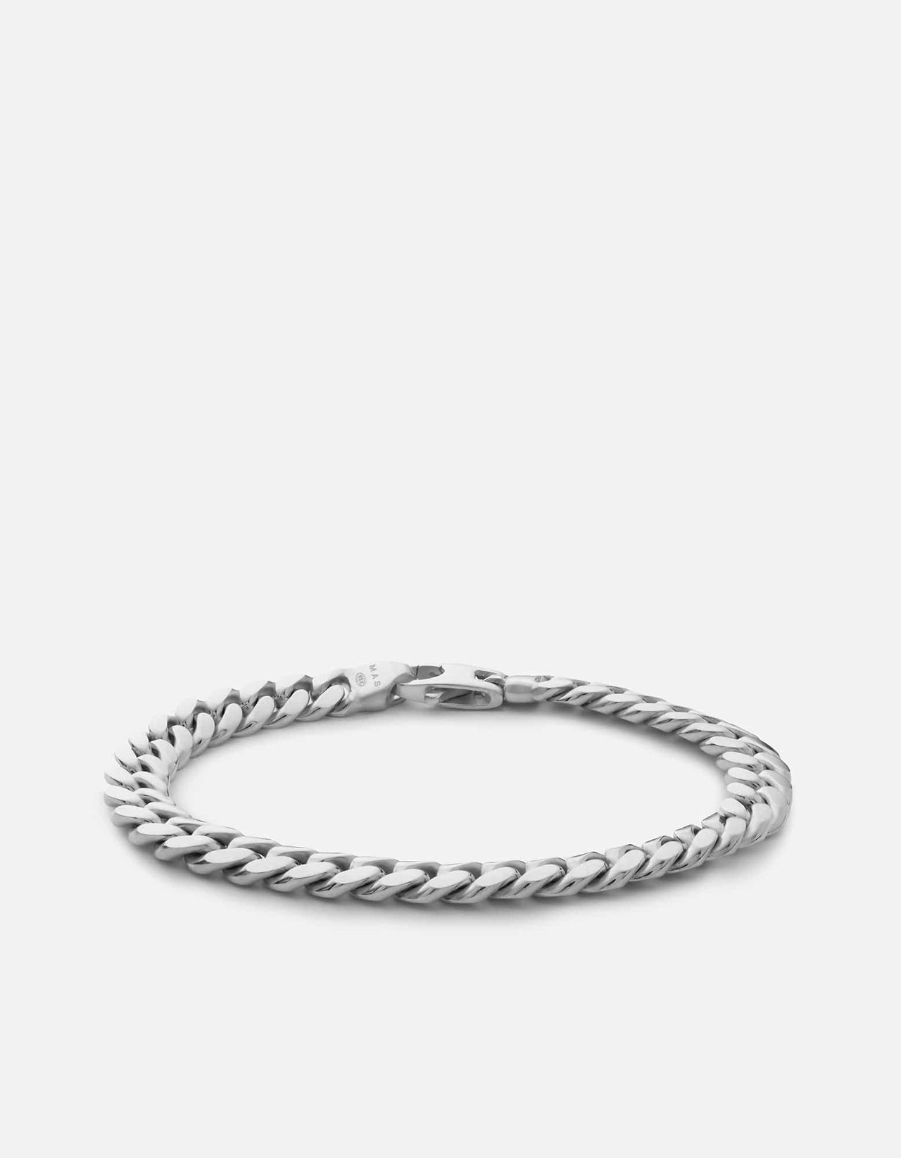 Men's Sterling Silver Chain Bracelet from Bali - Magic Conjurer | NOVICA