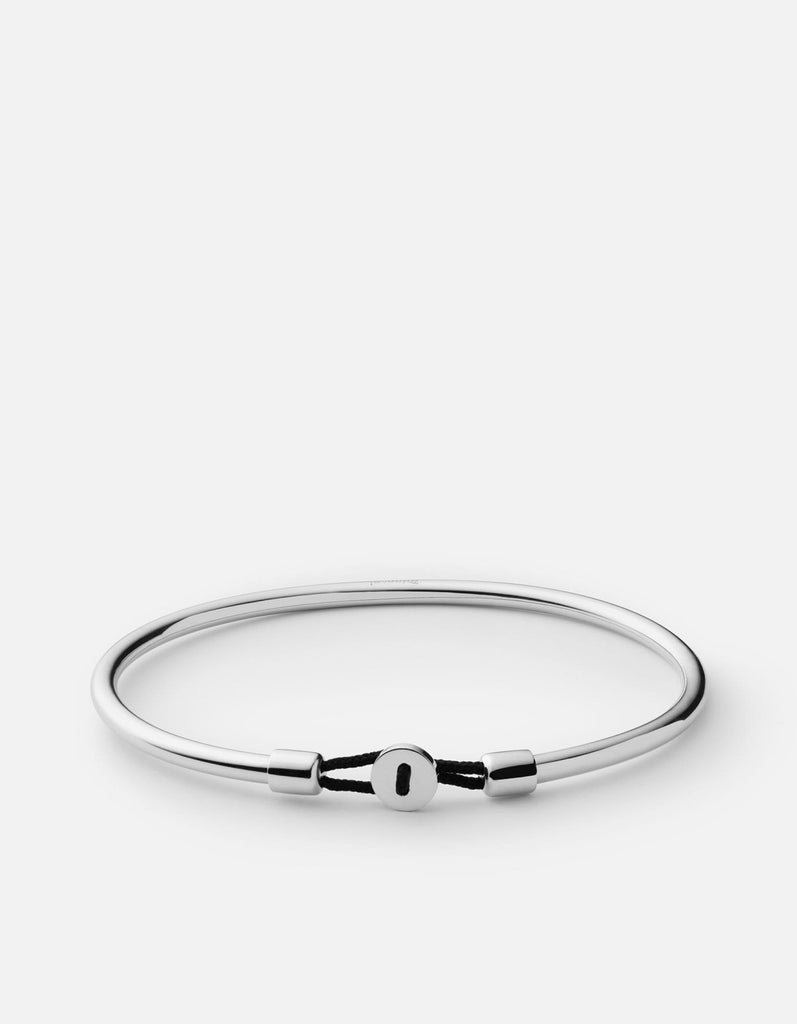 Miansai Cuffs Nexus Cuff, Sterling Silver Solid Black / S