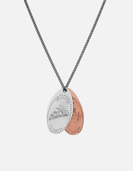 Silver Penny Chain Necklace, In Carbs We Trust | Men's Necklaces | Miansai