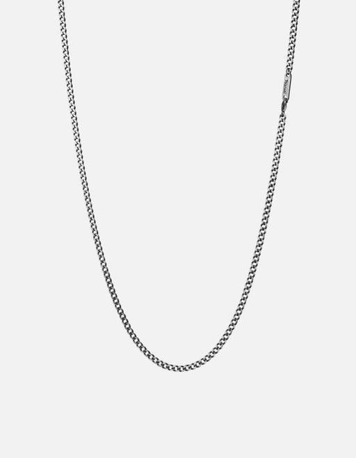 3mm Cuban Chain Necklace, Sterling Silver – Miansai