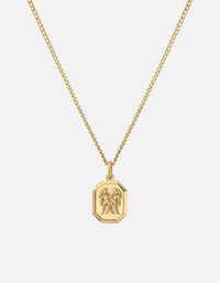 Miansai Necklaces Gemini Nyle Necklace, Gold Vermeil Polished Gold / 21 in. / Monogram: No