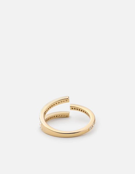 Orbit Ring, Gold Vermeil/Sapphire | Women's Rings | Miansai