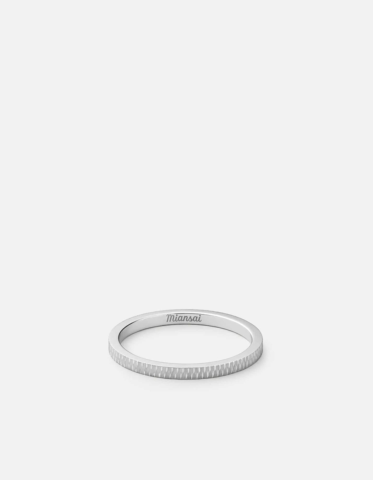 Verge Ring, Sterling Silver | Men's Rings | Miansai